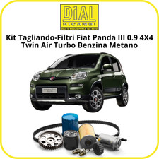 Kit Tagliando-Filtri Fiat Panda III 0.9 4X4 Twin Air Turbo Benzina Metano