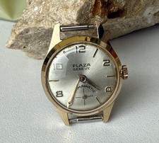 Orologio Da Polso Donna Vintage Plaza Con Movimento Svizzero Placato In Oro