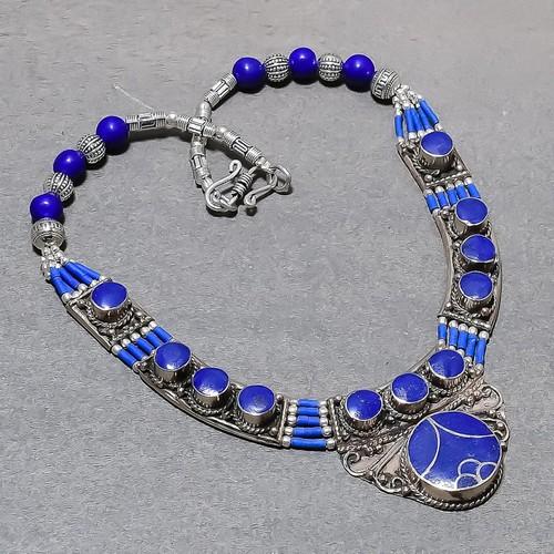 Collana lapislazzuli handmade - collana,