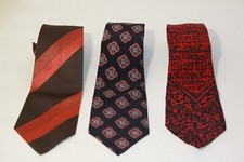 3 Cravatte LANVIN - Paris 100% seta