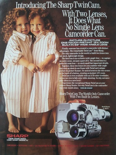 1992 sharp videocamera cam - 1992,