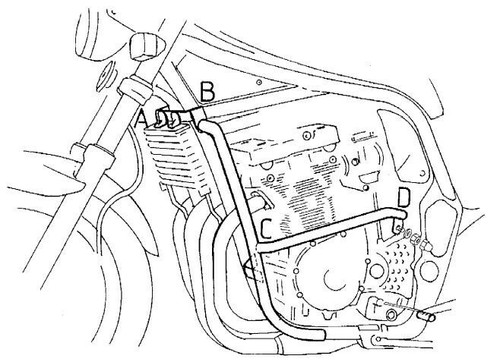 Protezione motore suzuki - protezione,