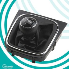 KIT CUFFIA CON POMELLO DEL CAMBIO 5 MARCE PER VOLKSWAGEN GOLF V VI JETTA 
