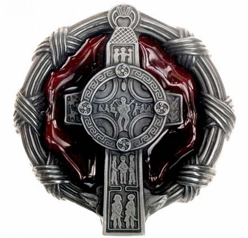 Fibbia con croce celtica - croce, prima