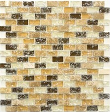 Mosaico mattonelle vetro - mattonelle,