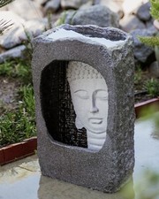 Fontana a cascata faccia di