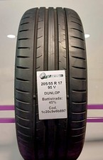 PNEUMATICO USATO DUNLOP SPORTBLURESPONSE 205/55 R17 95V ESTIVE