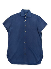 Kiton navy camicia - kiton, maniche