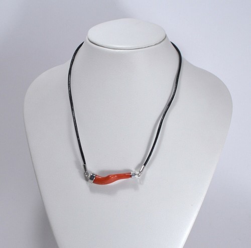 Ramo corallo rosso collana - ,