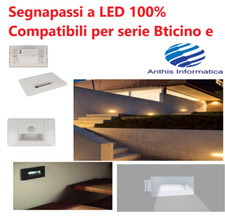 Segnapassi a LED 220V 1,6W per