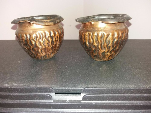 Coppia vasetti vaso rame - coppia,