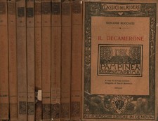 Il Decamerone (10 Volumi) - Giovanni Boccaccio (A. F. Formíggini editore)