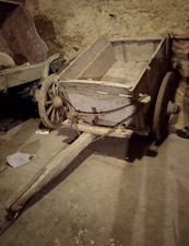 Carro agricolo antico legno - carro,