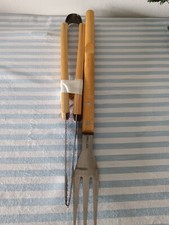 Set 2 Pezzi Utensili Barbecue In Acciaio Inox Idable