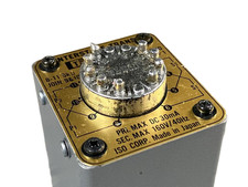 Trasformatore ingresso TANGO NC-14 unità singola verniciato argento senza badge vintage