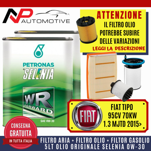 Kit tagliando fiat tipo - kit,