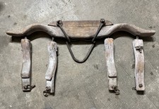 Antico giogo legno fatto - giogo, a