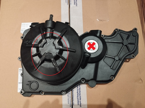 Coperchio frizione aprilia - coperchio,
