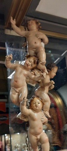 Puttini in terracotta - ,