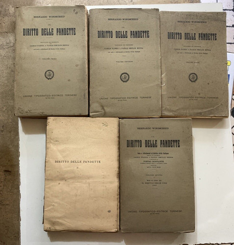 Windscheid diritto delle - diritto,
