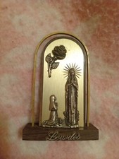 Madonnina in metallo Antica