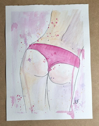 Opera arte minimalista donna - minimalista,