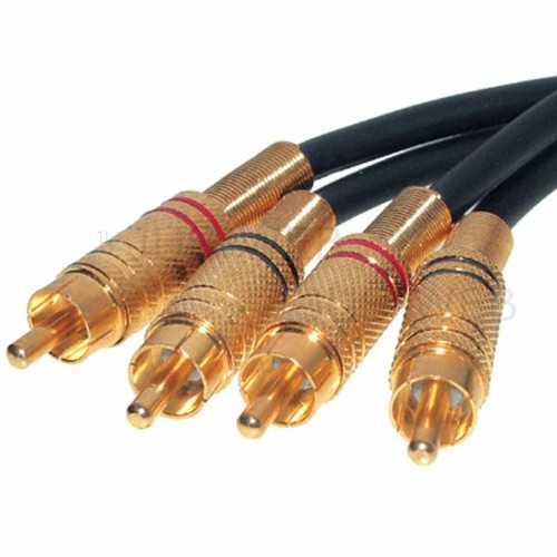 Cavo audio rca di - m,
