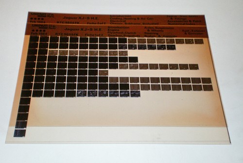 Microfiche catalogo ricambi - microfiche,