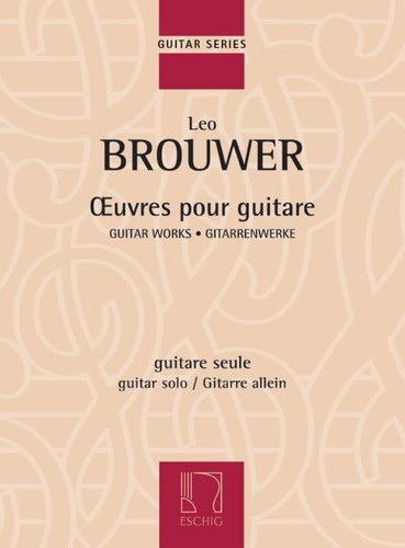 œuvres pour guitare leo - pour,