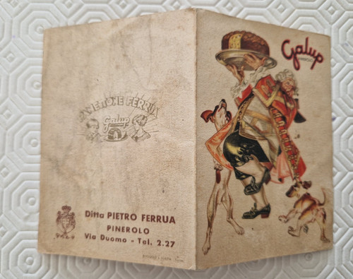 Calendario tasca 1939 - tasca,