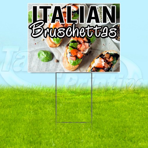 Insegna bruschetta italiana - insegna,