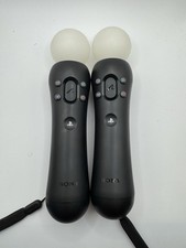 Two Sony Playstation Move