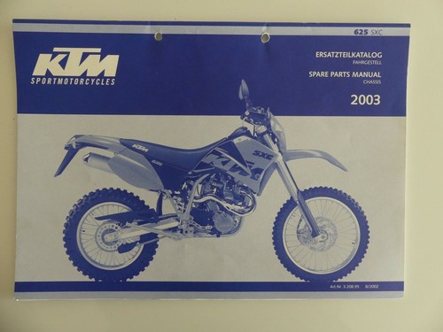 Ktm 625 sxc catalogo - ktm,