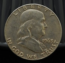 1963-D Franklin Silver Half