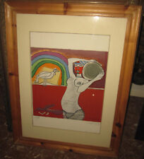 1977 CORNEILLE, Guillaume Cornelis  litografia originale cm 50 x cm 35.   Rara