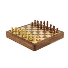 Set scacchi quadrato Sheesham