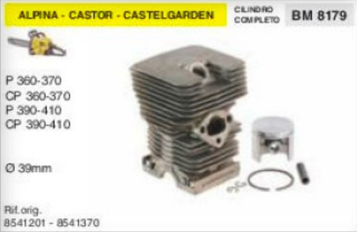 Cilindro pistone motosega - e,