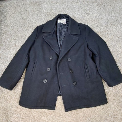Schott 740n pea coat - us, uomo