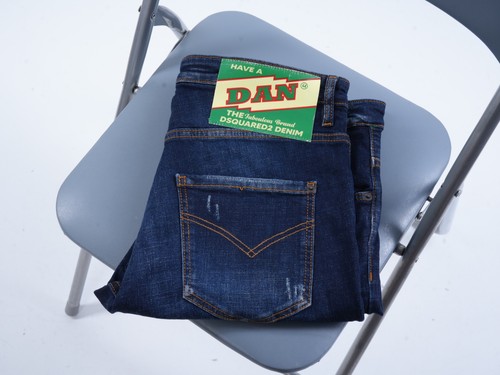 Jeans dsquared slim fit - fit, blu