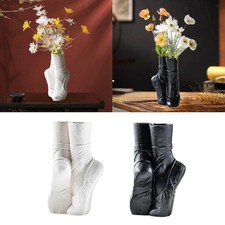 Vaso in porcellana a forma di scarpetta da ballo, decorazione moderna per la