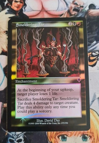 Smoldering tar foil - 🇬🇧,