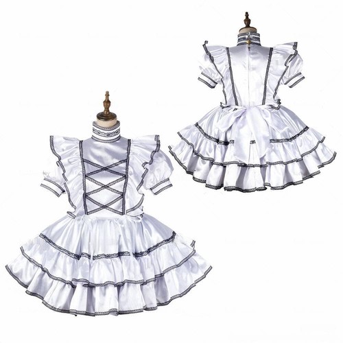 Sissy girl cameriera bianco - sissy,