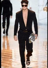 Tuta da uomo Runway scollo a V
