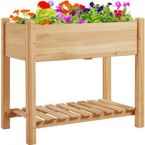 Fioriera legno aiuola - in,