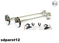 Tromba Doppia Acciaio 64 cm