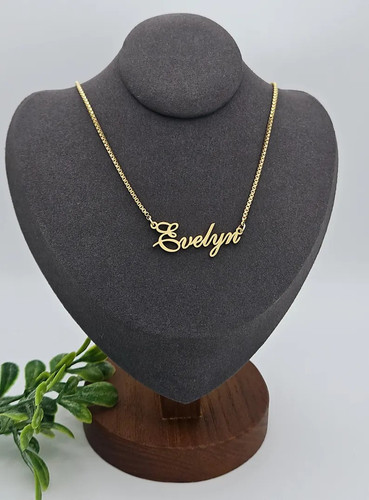 Collana con nome oro - nome,