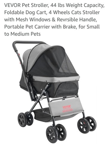 Vevor passeggino per animali - vevor,