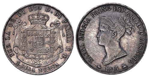 Parma maria luigia d austria - maria, d'austria