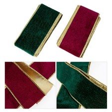 2 rotoli di nastri di Natale