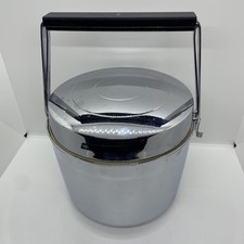 Secchiello ghiaccio vintage ALFI ottone cromato 210D 1,3L